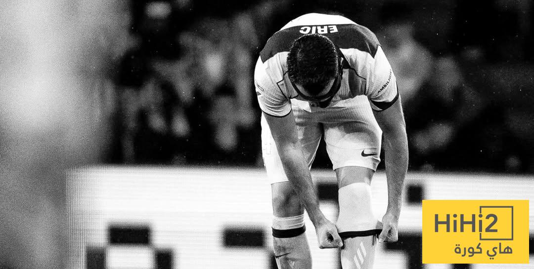 منشور ايريك بعد الهزيمة أمام سوسيداد