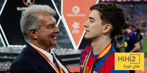 منشور غافي بعد التتويج بلقب كأس السوبر الاسباني