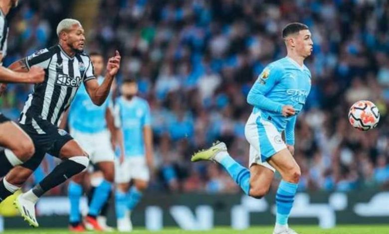 مانشستر سيتي ضد نيوكاسل يونايتد