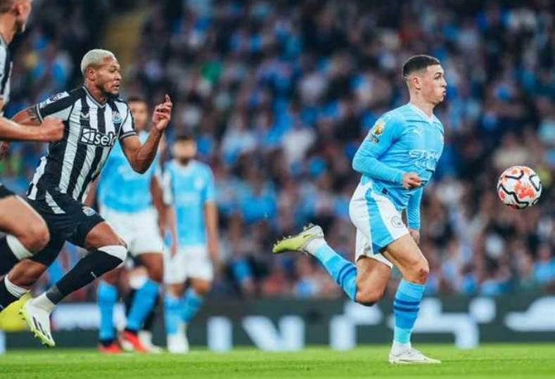 مانشستر سيتي ضد نيوكاسل يونايتد