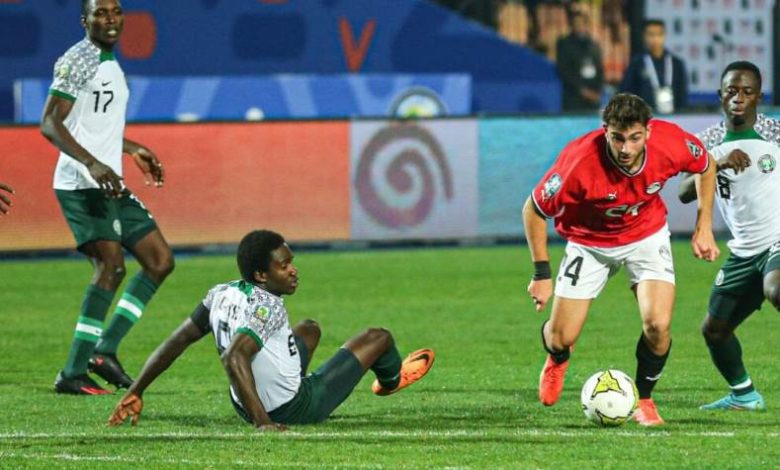 منتخب مصر ضد نيجيريا