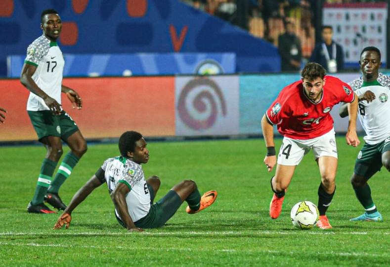 منتخب مصر ضد نيجيريا
