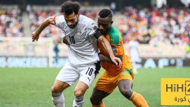 نتائج آخر أربع مباريات بين مصر وساحل العاج