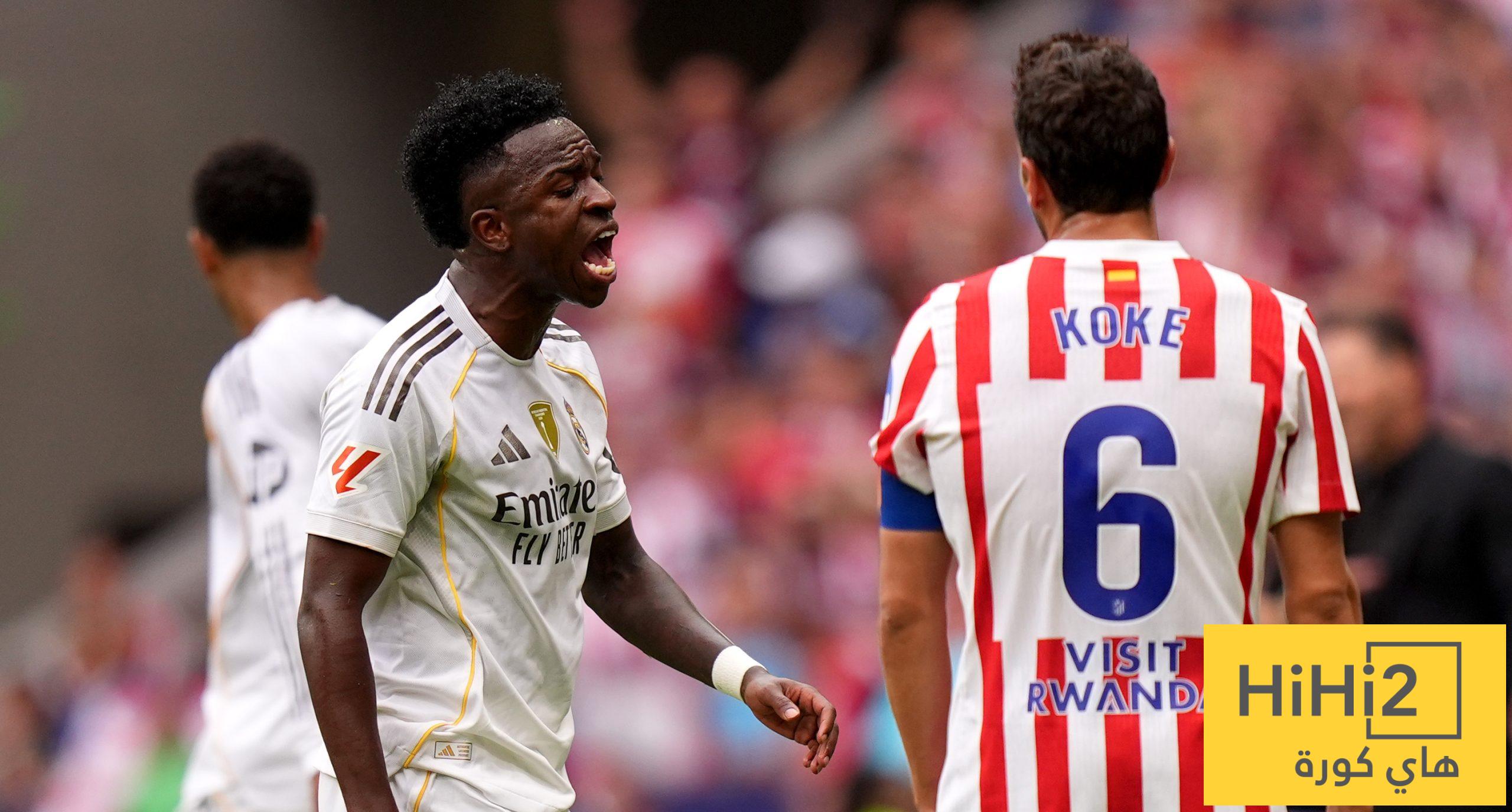 نتائج آخر خمس مباريات بين ريال مدريد وأتلتيكو قبل السوبر