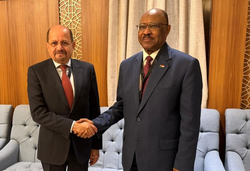 وزير الخارجية يبحث مع نظيره السوداني تعزيز التنسيق والتعاون المشترك