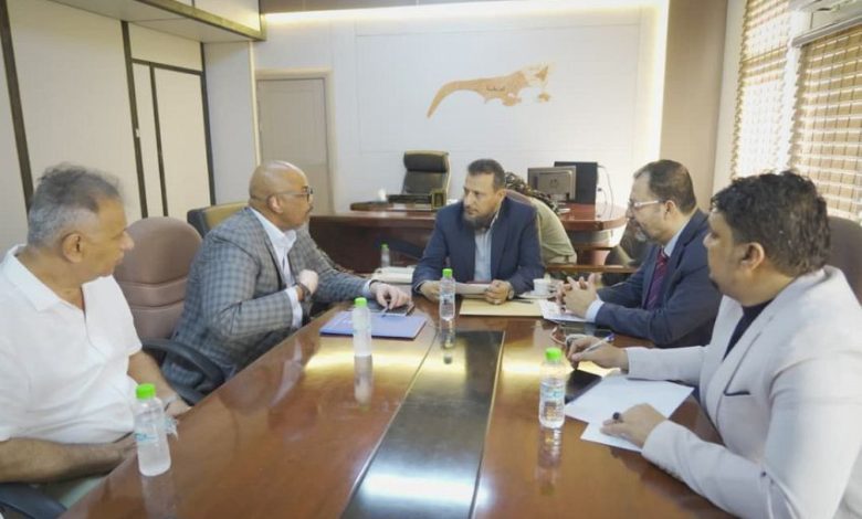 وزير الدولة محافظ عدن يبحث مع (اوتشا) تعزيز الاستجابة الإنسانية وآليات التنسيق