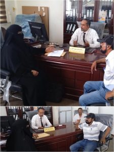 مكتب تربية أبين يسلم كشوفات استحقاق العلاوة السنوية للمؤجلين والمعلقين إلى مكتب الخدمة المدنية