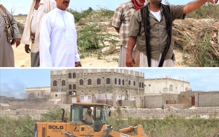 استعدادًا للأمطار المتوقعة.. المهرة تطلق حملة لإزالة السيسبان من مجاري السيول