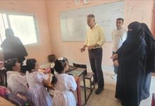 الجاوي يتفقد سير العملية التعليمية في مدارس المعلا عقب إجازة عيد الفطر المبارك