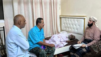 الرباش يزور صحفياً مريضاً في أبين.. قرار عاجل يكشف جانباً إنسانياً لافتاً