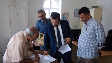 الزامكي يتفقد مستوى الانضباط الوظيفي في البريقة ومكتب الأشغال عقب إجازة عيد الفطر