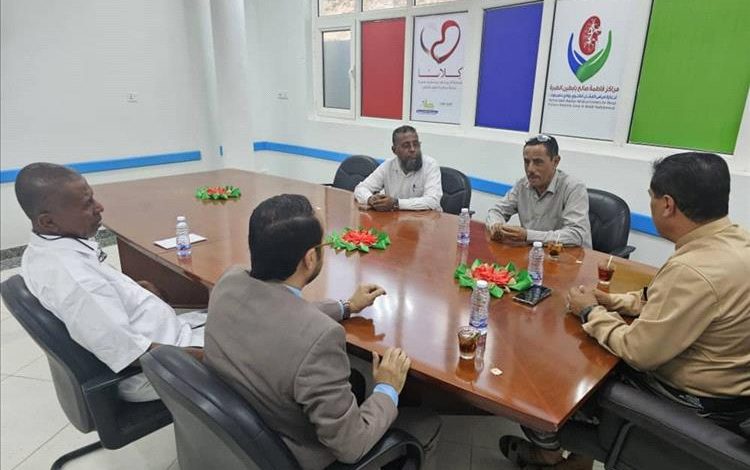 السعيدي والهدار يطلعان على الانضباط الوظيفي بمكتب وزارة الصحة بالوادي ومركز فاطمة بابطين بسيئون