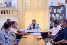 السقطري يناقش مع منظمة "هاد" تنفيذ المسح الميداني للعمل الاستباقي وخدمات المناخ