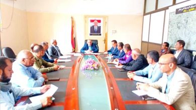 السلطة المحلية بتعز تقر جملة من التدخلات العاجلة لمواجهة أضرار السيول