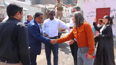 الشاذلي يستقبل وفد البنك الدولي ويطّلعهم على أبرز المعالم السياحية والتاريخية في عدن