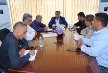 الشاذلي يناقش الاستعدادات لتدشين حملة رفع مخلفات الأمطار في مديريات عدن