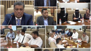 الشاذلي يناقش مع المفوضية السامية وشركاء التنفيذ تسريع مشاريع الصرف الصحي الاستراتيجية بعدن