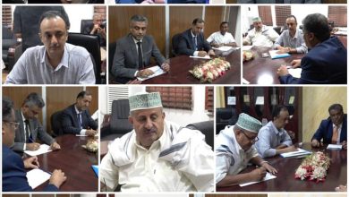 الشاذلي يناقش مع مكتب الصحة وملّاك المستشفيات الخاصة تحسين جودة الخدمات الطبية بعدن
