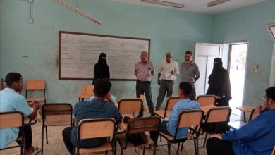 الشكلية يفتح ملف جودة التدريب المهني في عدن بجولات ميدانية حازمة