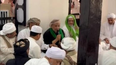 الشيخ خالد العامري يشارك في مراسم تنصيب الحبيب "علي بن حسن" منصبًا لآل الشيخ أبوبكر بن سالم