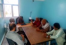 القائم بأعمال الأمين العام للمجلس المحلي مديرية حبان بشبوة يتفقد مستوى الانضباط الوظيفي عقب إجازة عيد الفطر