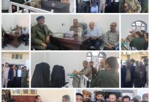 اللواء محمد با هارون واللواء أحمد القبة والعميد عيدروس الثوير يتفقدان مركز الأحوال المدنية في مريس بمديرية قعطبة بالضالع