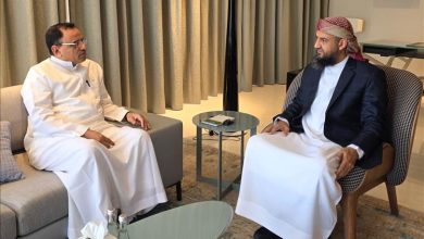 المحرّمي يطلع على خطط تطوير العمل بوزارة الزراعة والري والثروة السمكية ويشيد بالدعم السعودي لسقطرى