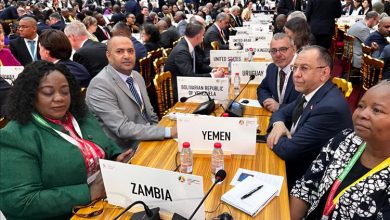 اليمن يشارك أعمال المؤتمر الوزاري الرابع عشر لمنظمة التجارة العالمية في الكاميرون بوفد ترأسه وزير الصناعة والتجارة