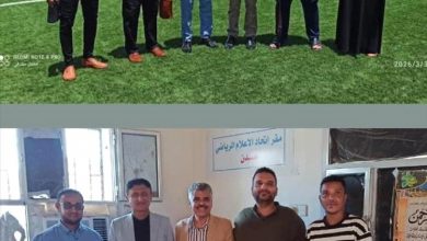 بحضور قيادة الاتحاد العام.. مكتب الشباب والرياضة بعدن يسلم مقر اتحاد الإعلام الرياضي بعدن لإدارته