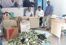 بعد مصادرتهم اليوم "200" باكت من شمة الحوت..
مدير عام المنصورة يشيد بجهود قسم صحة البيئة
 في ضبط العديد من المخالفات