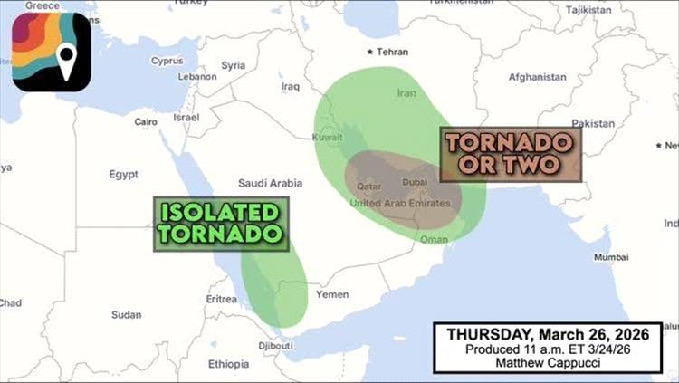 تحذيرات من حالة جوية قوية تضرب الخليج.. بين توقعات أمطار غزيرة وتحذيرات من المبالغة