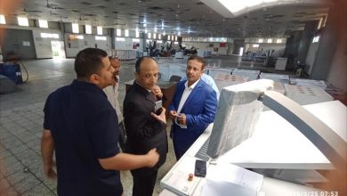 تحرك ميداني لافت في أول دوام بعد العيد.. ماذا فعل العطفي داخل مطابع الكتاب بعدن؟