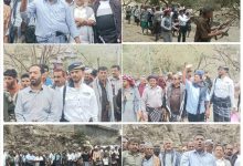 تحكيم قبلي ينهي خلاف بين قبيلتي آل دبب الفرجي وآل الصبيحي الناخبي بسباح يافع