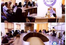 جواد تقدم تهاني العيد لكوادر مكتب التربية وتحثهم على استئناف العمل بروح المسؤولية