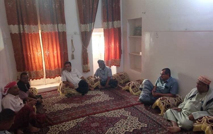 حاضرة حضرموت وكنده بمدينة القطن في زياره لعدد من الشخصيات والواجهات الاجتماعيه في رابع عيد الفطر