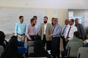 رئيس جامعة أبين يستقبل محافظ محافظة أبين ويطّلعان على سير العملية التعليمية