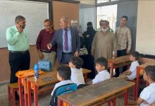 زيارة مفاجئة لوزير التربية والتعليم (العبادي) للمدارس مع بداية الفصل الدراسي الثاني