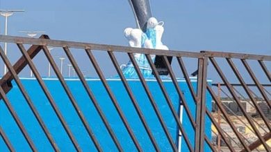 صندوق النظافة بالمهرة يدشن ثلاثة مجسمات جمالية احتفاء بعيد الفطر