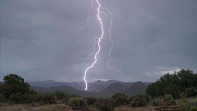 فلكي يتوقع هطول أمطار رعدية مستمرة على عدة محافظات