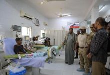 قوات درع الوطن - الفرقة الثانية تقوم بزيارة عيدية إنسانية للاطمئنان على مرضى مستشفى القطن بوادي حضرموت