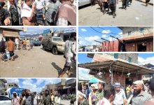 لحج..حملة لإزالة ورفع  العشوائيات بالسوق المركزي في طورالباحة