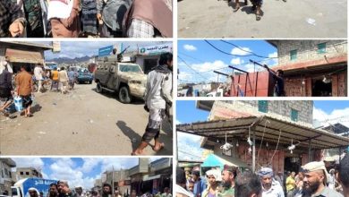 لحج..حملة لإزالة ورفع  العشوائيات بالسوق المركزي في طورالباحة