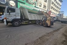 لليوم الثاني على التوالي.. استمرار حملة صندوق النظافة في الشيخ عثمان لرفع مخلفات الأمطار