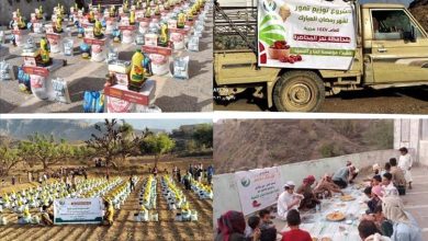 مؤسسة صناع التنمية تختتم مشاريعها الرمضانية في تعز بتوزيع 10 مشاريع استفاد منها أكثر من 23 ألف شخص