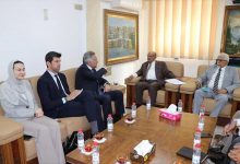 محافظ البنك يبحث مع سفير الاتحاد الأوروبي التطورات الاقتصادية والمالية