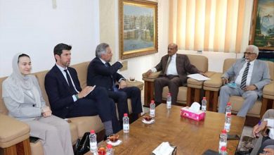 محافظ البنك يبحث مع سفير الاتحاد الأوروبي التطورات الاقتصادية والمالية