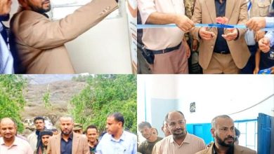 محافظ الضالع يفتتح مشاريع المياه في عاصمة المحافظة