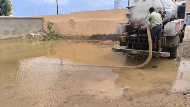 مدير عام بروم ميفع يوجه برفع أضرار الأمطار والسيول بالمديرية