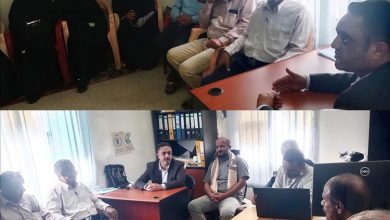 مدير عام ردفان يتفقد الانضباط الوظيفي ويعقد اجتماعًا لمناقشة تطوير الخدمات الصحية