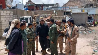 مدير عام شرطة الضالع يزور مديريتي الشعيب والحصين ويطلع على الجوانب الأمنية والإدارية فيها